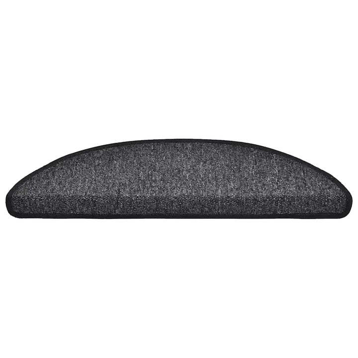 trappemåtter 20 stk. 56x17x3 cm antracit halvrund