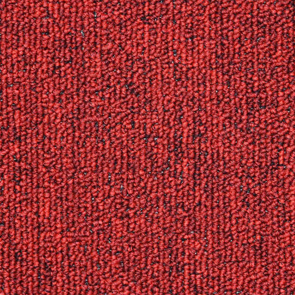 trappemåtter 20 stk. 56x17x3 cm bordeaux halvrund