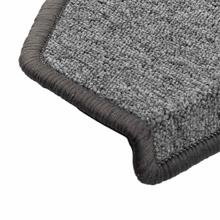 trappemåtter 20 stk. 65x24x4 cm mørkegrå halvrunde store