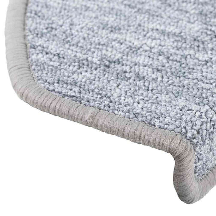 trappemåtter 20 stk. 65x24x4 cm lysegrå halvrunde store