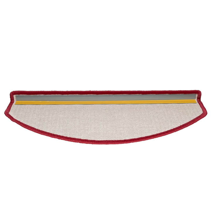 trappemåtter 20 stk. 65 x 24 x 4 cm bordeaux halvrund store