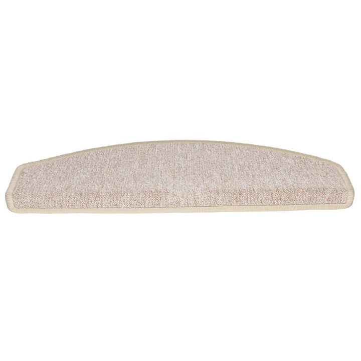 trappemåtter 20 stk. 65x24x4 cm taupe halvrund store