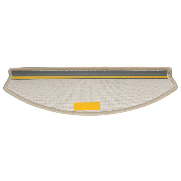 trappemåtter 20 stk. 65x24x4 cm taupe halvrund store