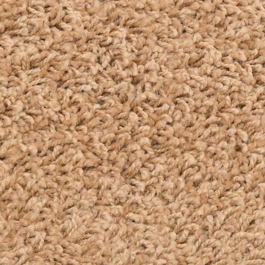 trappemåtter 30 stk. 56x17x3 cm beige halvrunde