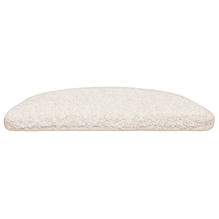 trappemåtter 30 stk. 56x17x3 cm hvide halvrunde
