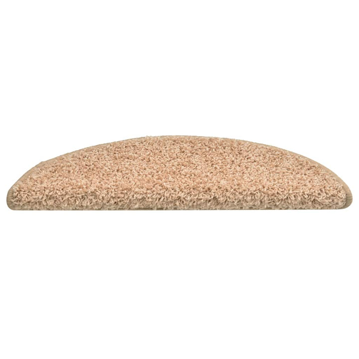 trappemåtter 30 stk. 56x17x3 cm guld halvrund