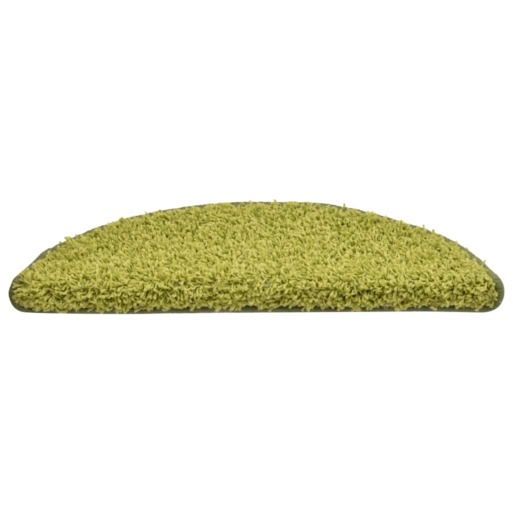 trappemåtter 30 stk. 56x17x3 cm grønne halvrunde
