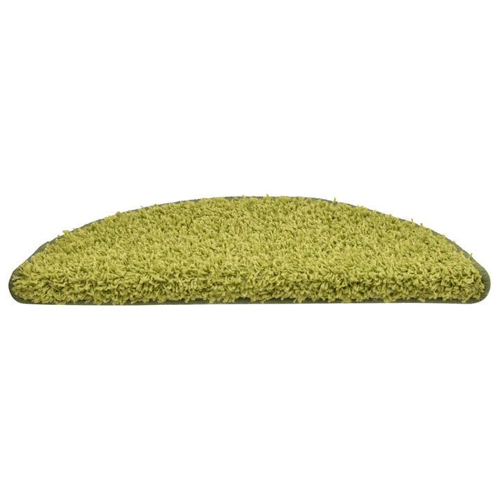 trappemåtter 30 stk. 56x17x3 cm grønne halvrunde