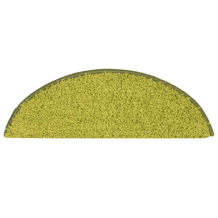 trappemåtter 30 stk. 56x17x3 cm grønne halvrunde