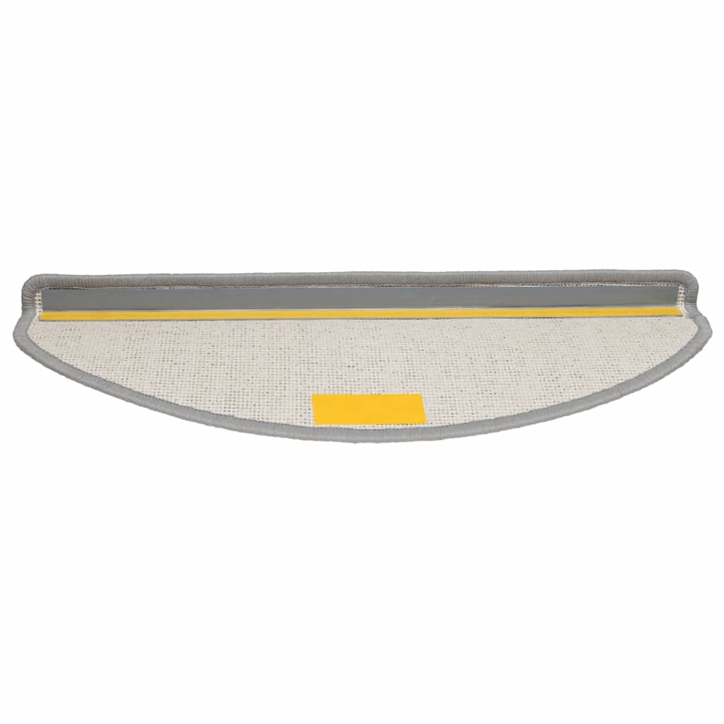 trappemåtter 30 stk. 65x21x4 cm grå halvrunde store