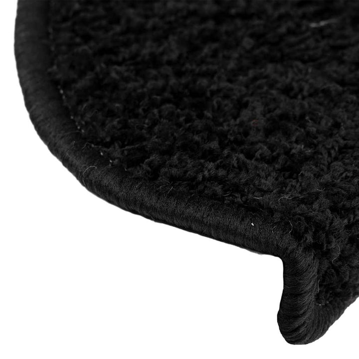 trappemåtter 30 stk. 65x21x4 cm sorte halvrunde store