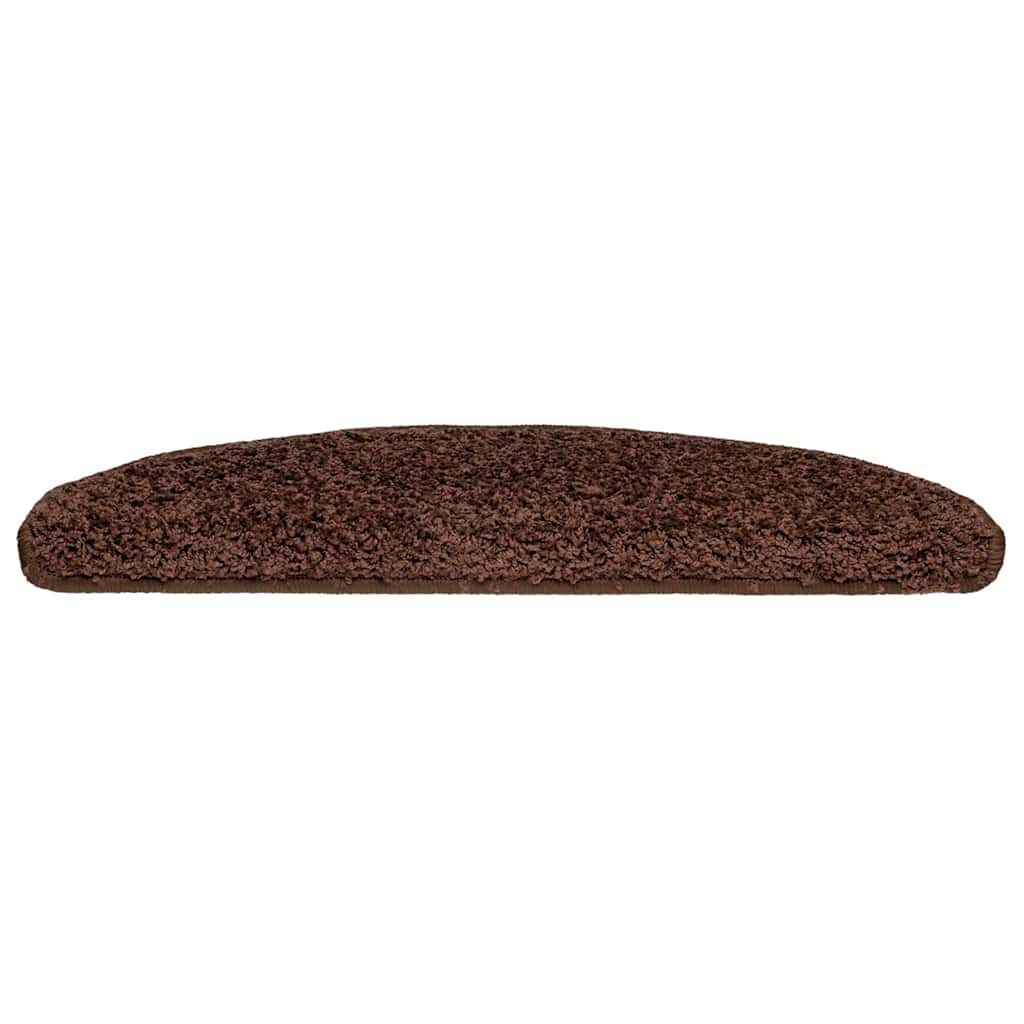trappemåtter 30 stk. 65x21x4 cm brune halvrunde store