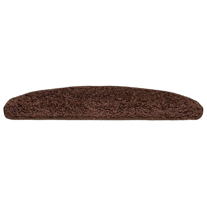 trappemåtter 30 stk. 65x21x4 cm brune halvrunde store