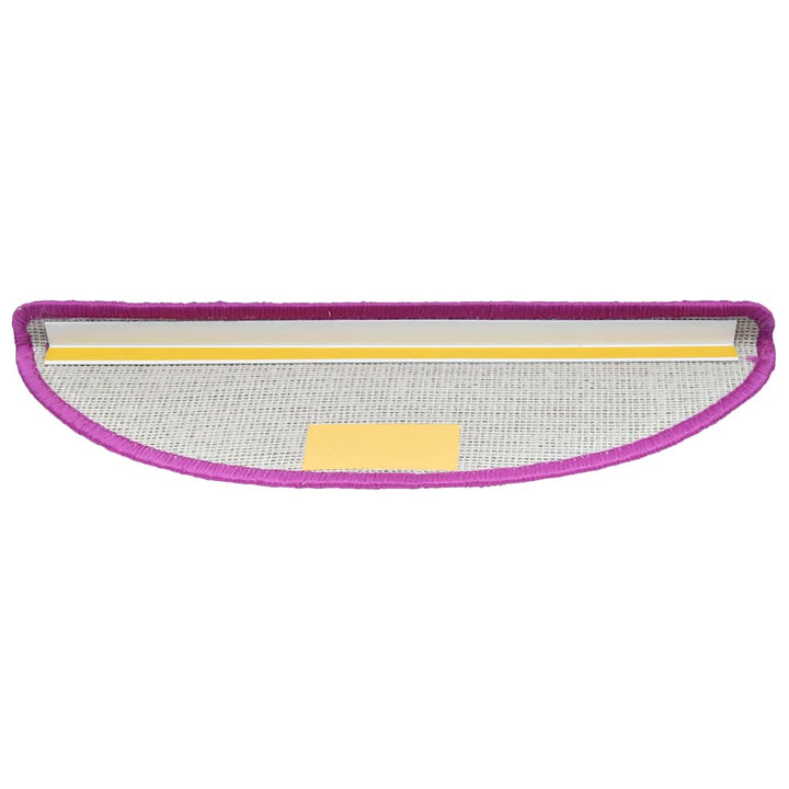 trappemåtter 30 stk. 65 x 21 x 4 cm violet halvrund stor