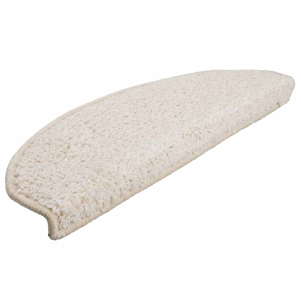 trappemåtter 30 stk. 65x21x4 cm hvide halvrunde store