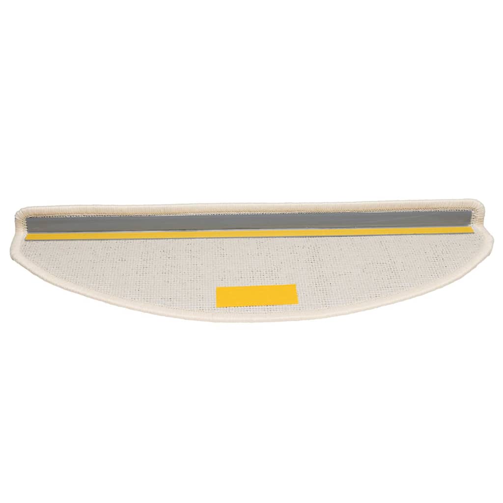 trappemåtter 30 stk. 65x21x4 cm hvide halvrunde store