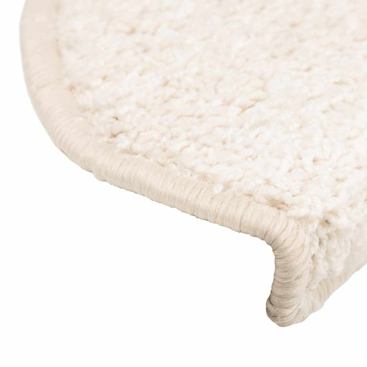 trappemåtter 30 stk. 65x21x4 cm hvide halvrunde store