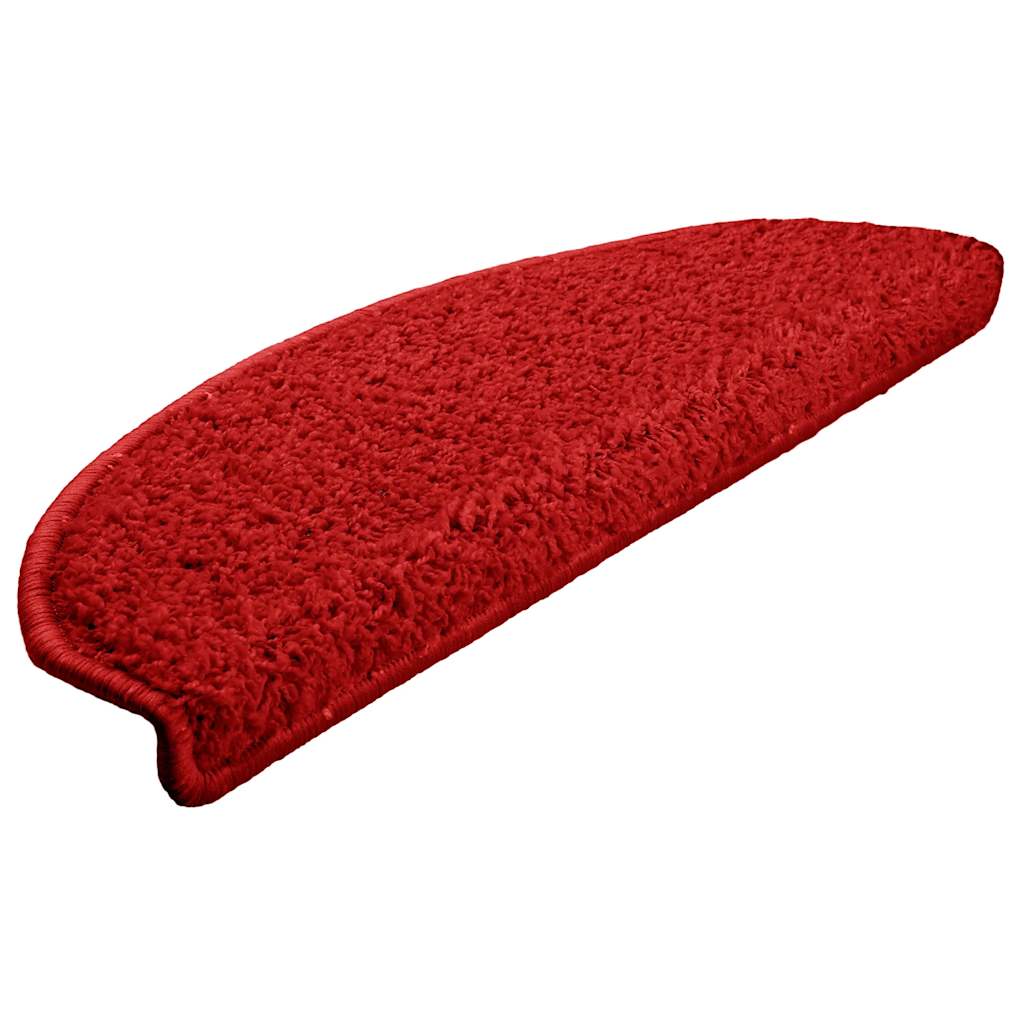 trappemåtter 30 stk. 65x21x4 cm røde halvrunde store