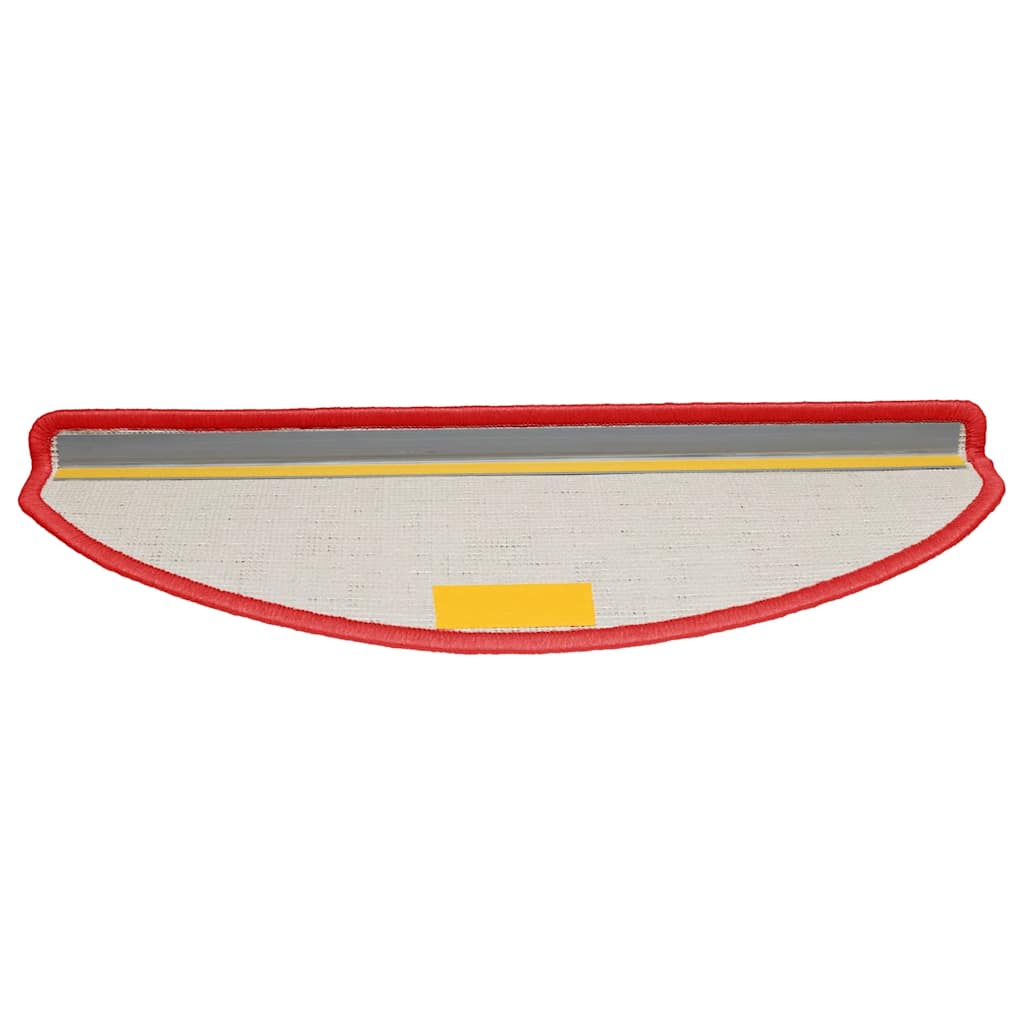 trappemåtter 30 stk. 65x21x4 cm røde halvrunde store