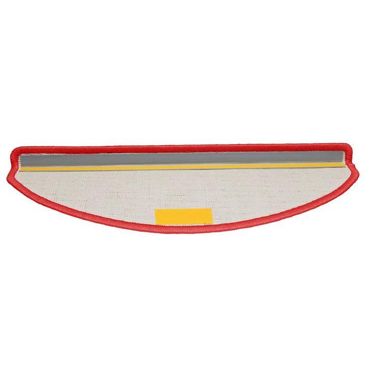 trappemåtter 30 stk. 65x21x4 cm røde halvrunde store