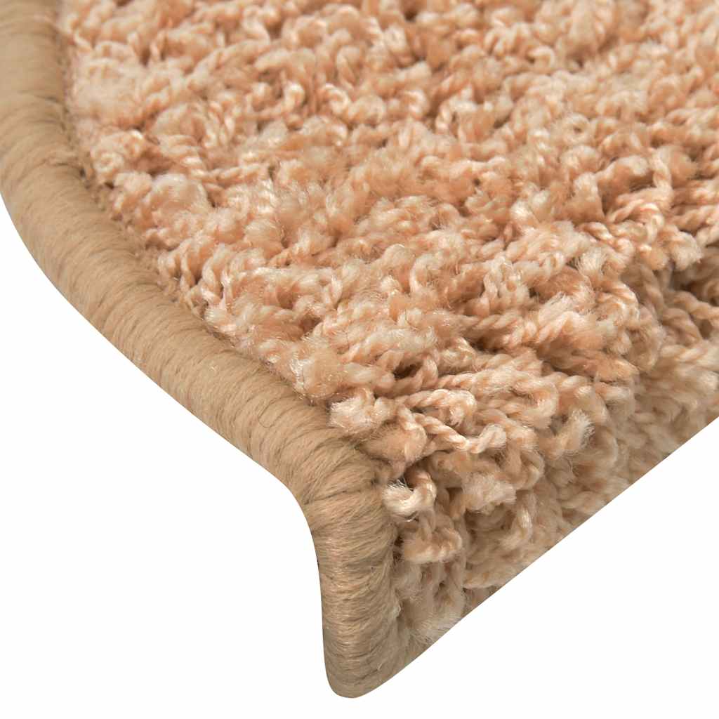 trappemåtter 30 stk. 65x21x4 cm guld halvrund store