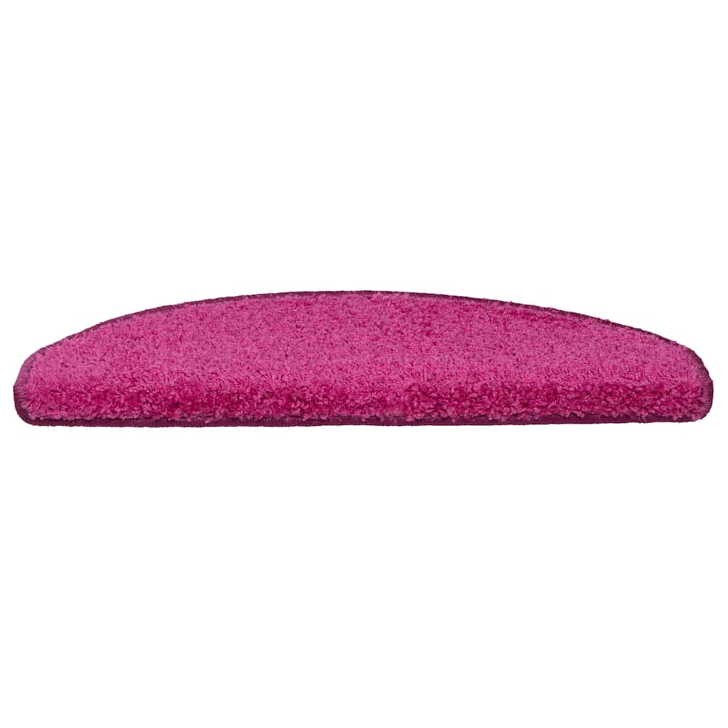 trappemåtter 30 stk. 65x21x4 cm lyserøde halvrunde store