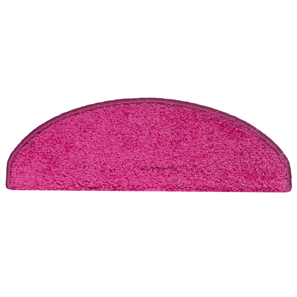 trappemåtter 30 stk. 65x21x4 cm lyserøde halvrunde store