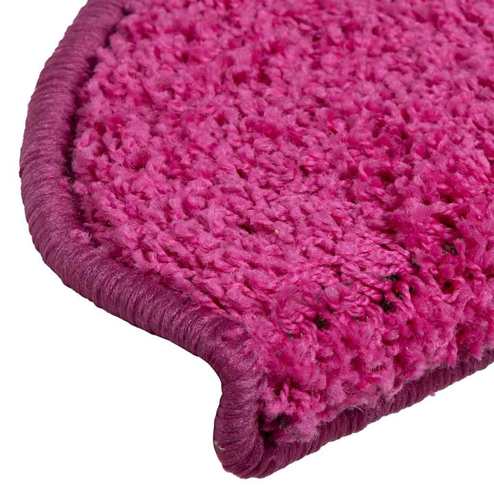 trappemåtter 30 stk. 65x21x4 cm lyserøde halvrunde store