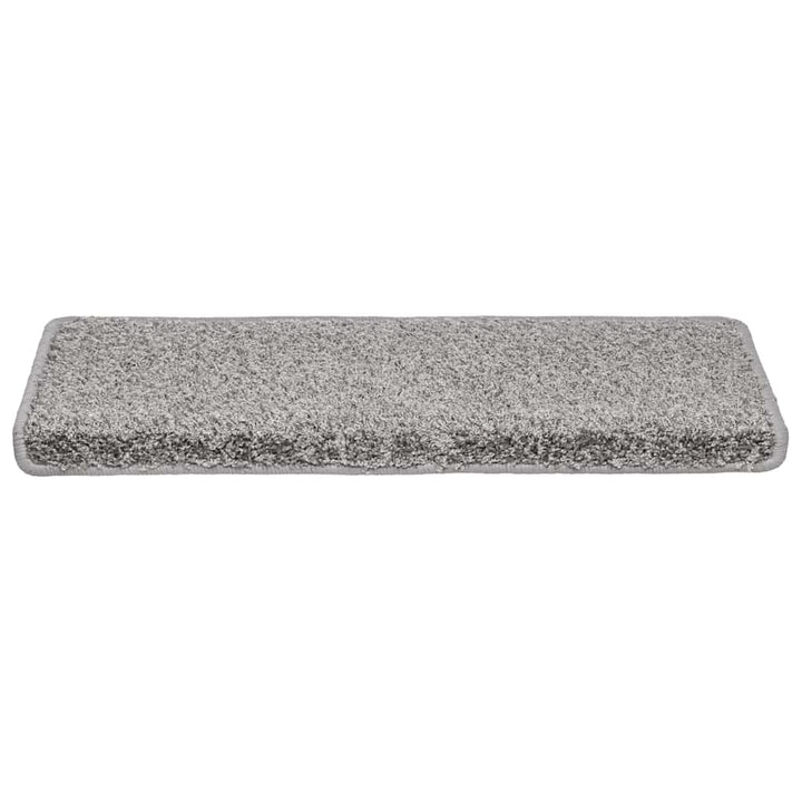 trappemåtter 30 stk. 65x21x4 cm grå rektangulær kant