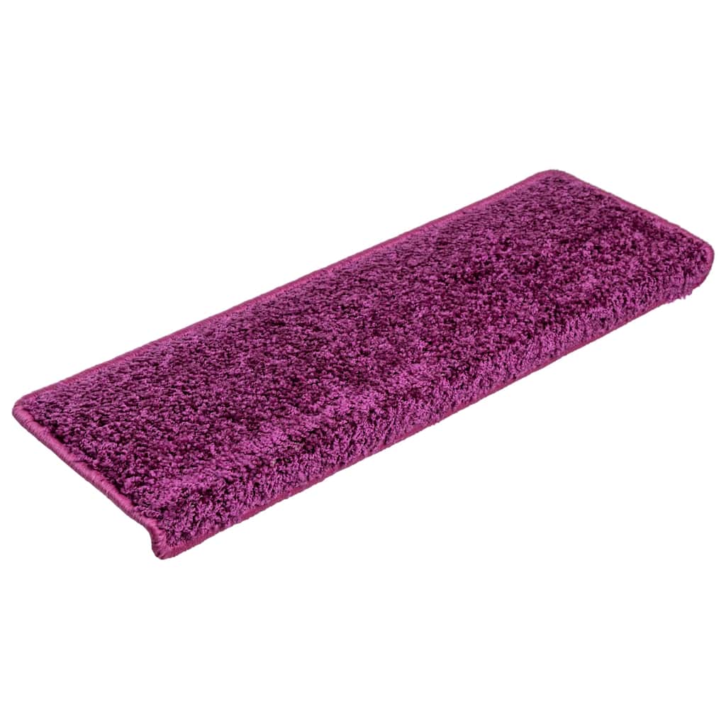 trappemåtter 30 stk. 65x21x4 cm violet rektangulær kant