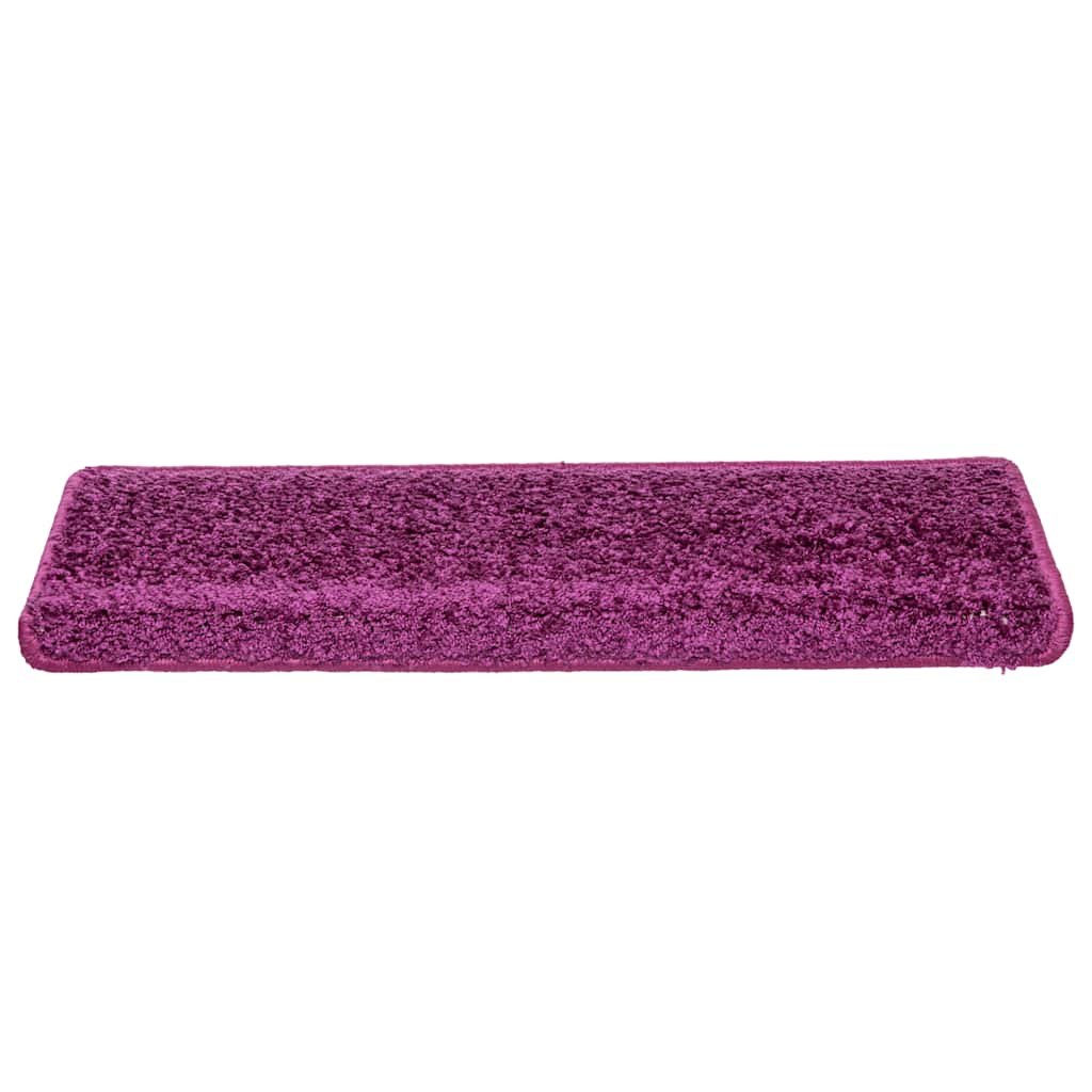 trappemåtter 30 stk. 65x21x4 cm violet rektangulær kant