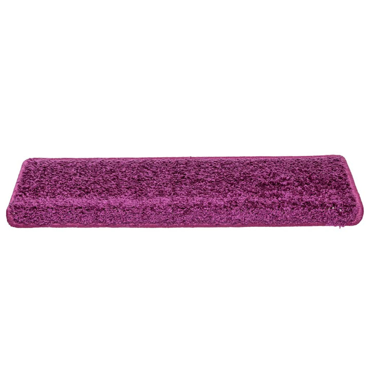 trappemåtter 30 stk. 65x21x4 cm violet rektangulær kant