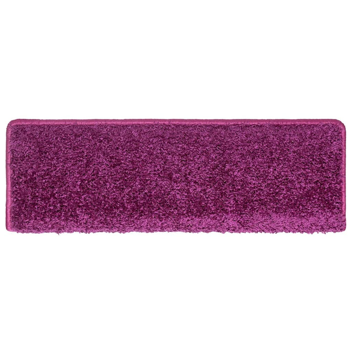 trappemåtter 30 stk. 65x21x4 cm violet rektangulær kant