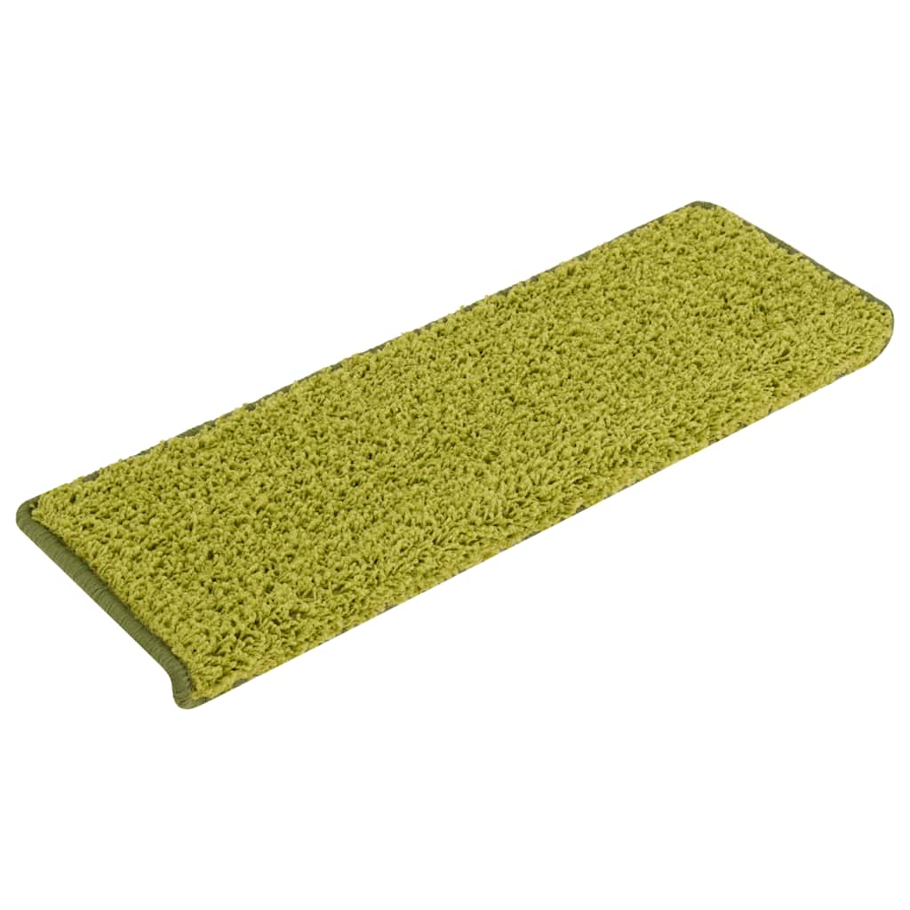 trappemåtter 30 stk. 65x21x4 cm grønne rektangulære kant