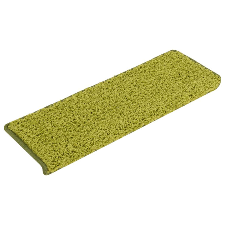 trappemåtter 30 stk. 65x21x4 cm grønne rektangulære kant