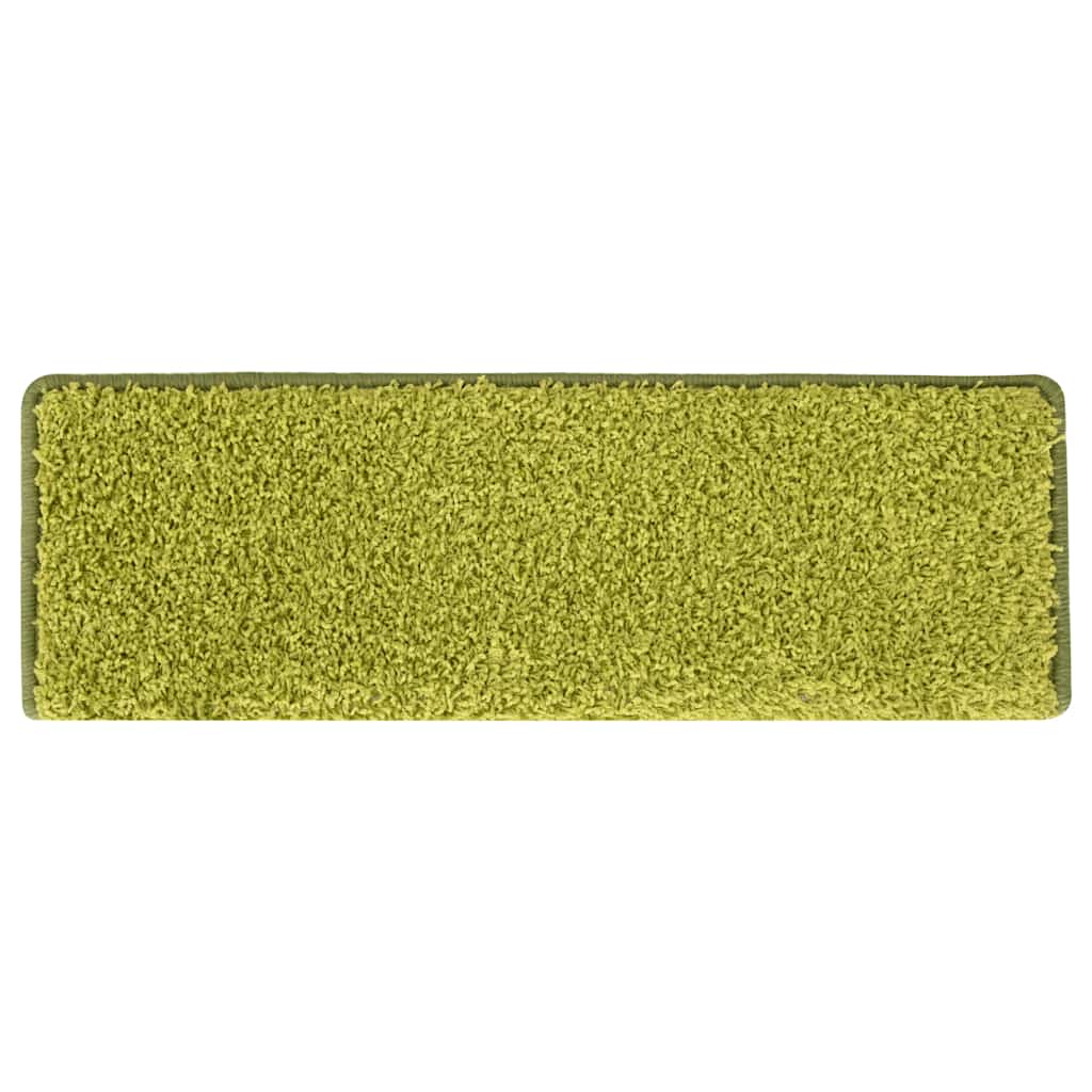 trappemåtter 30 stk. 65x21x4 cm grønne rektangulære kant