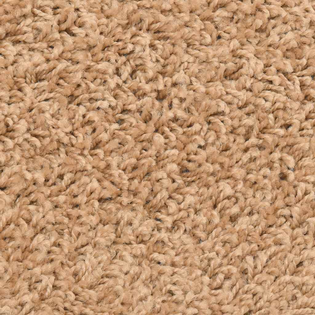 trappemåtter 20 stk. 56x17x3 cm beige halvrunde