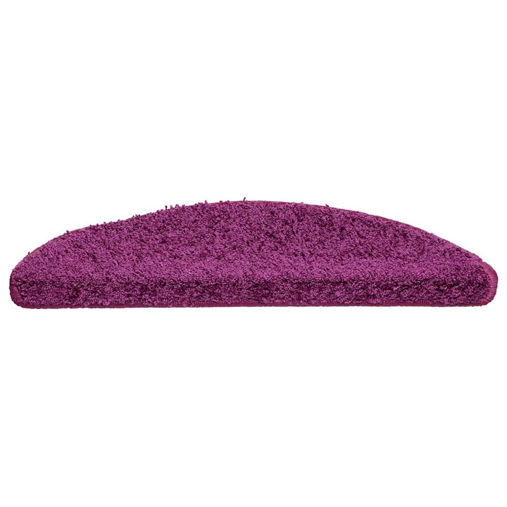 trappemåtter 20 stk. 56x17x3 cm violette halvrund