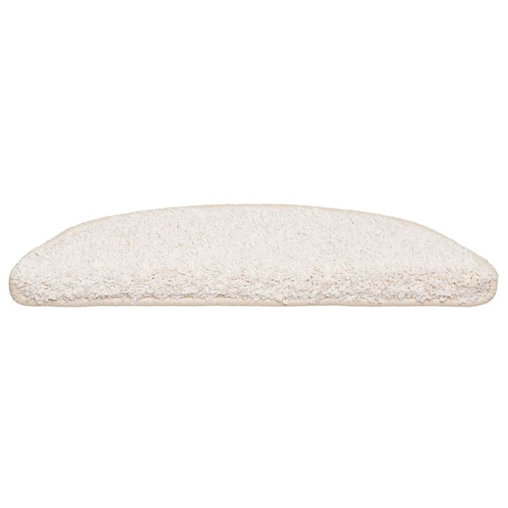trappemåtter 20 stk. 56x17x3 cm hvide halvrunde