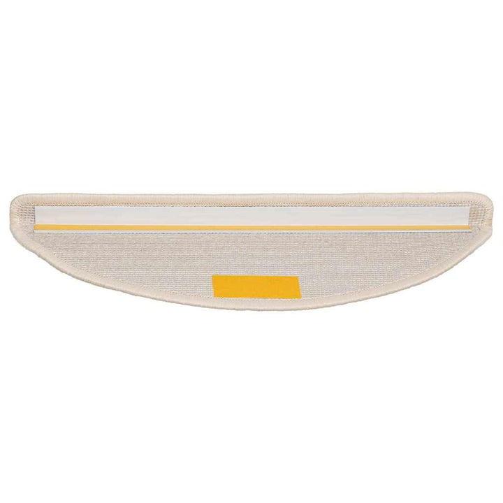 trappemåtter 20 stk. 56x17x3 cm hvide halvrunde