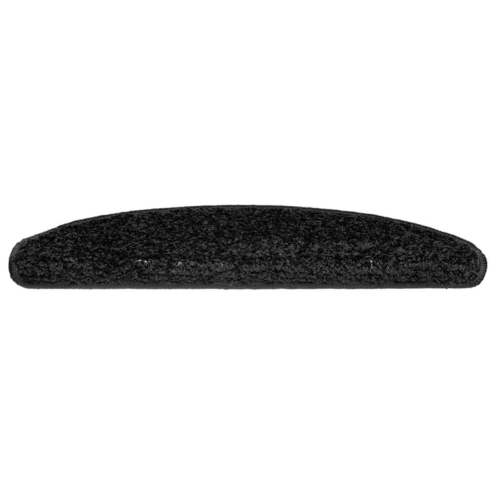 trappemåtter 20 stk. 65x21x4 cm sorte halvrunde store