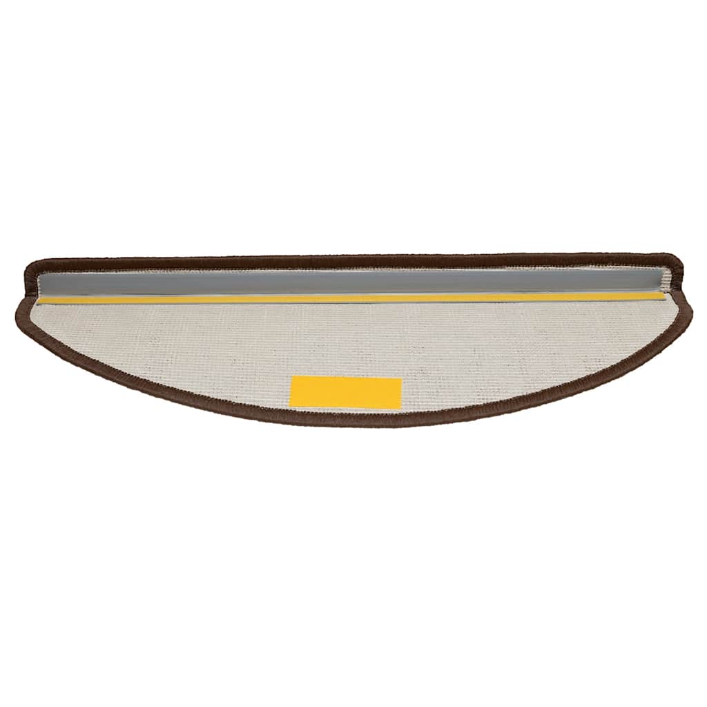 trappemåtter 20 stk. 65x21x4 cm brune halvrund store