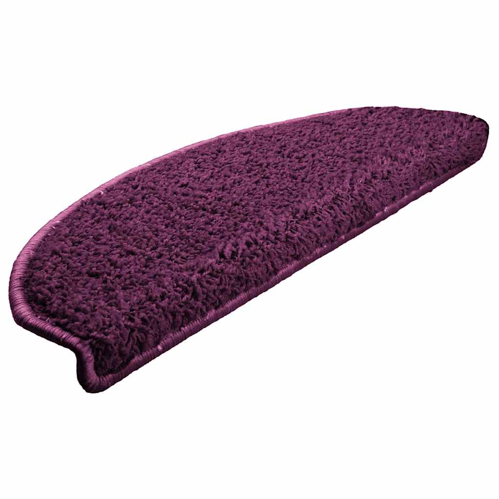 trappemåtter 20 stk. 65x21x4 cm violet halvrund stor