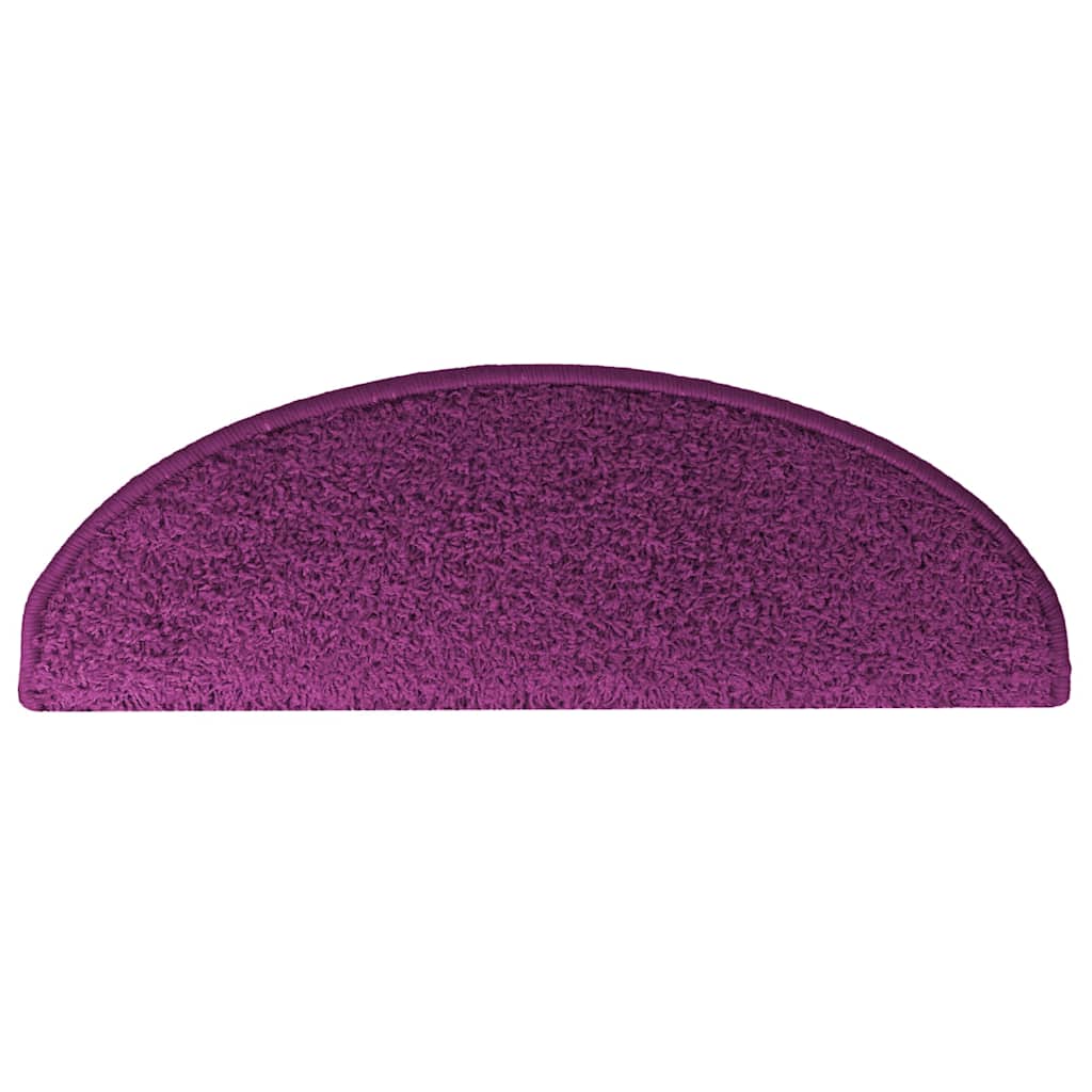 trappemåtter 20 stk. 65x21x4 cm violet halvrund stor