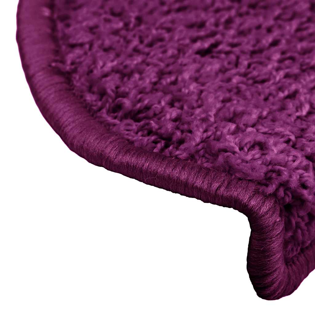 trappemåtter 20 stk. 65x21x4 cm violet halvrund stor