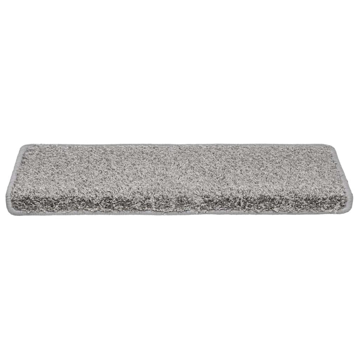 trappemåtter 20 stk. 65x21x4 cm grå rektangulær kant