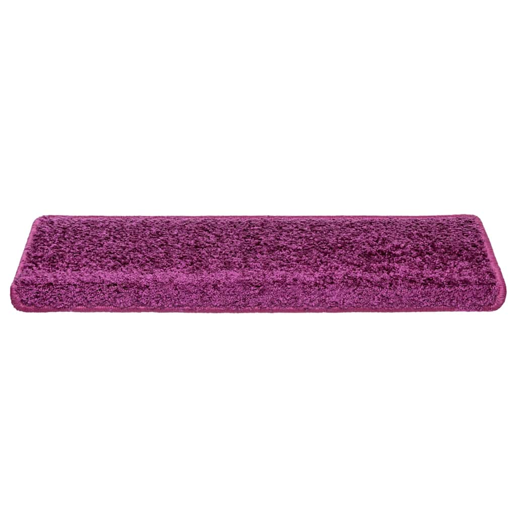 trappemåtter 20 stk. 65x21x4 cm violet rektangulær kant