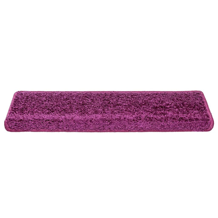 trappemåtter 20 stk. 65x21x4 cm violet rektangulær kant