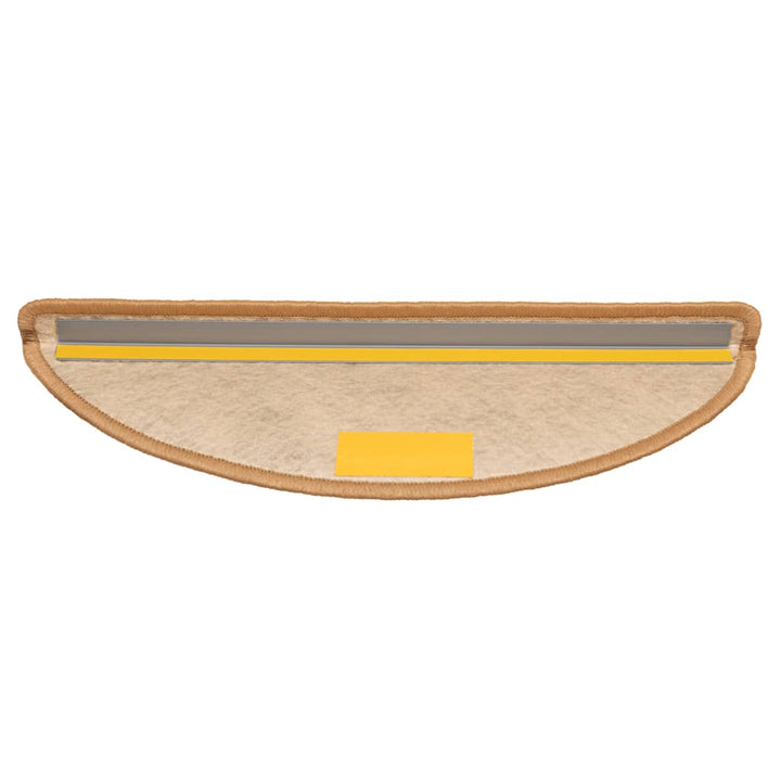 selvklæbende trappemåtter 30 stk. 56x17x3 cm sisal-look sisal
