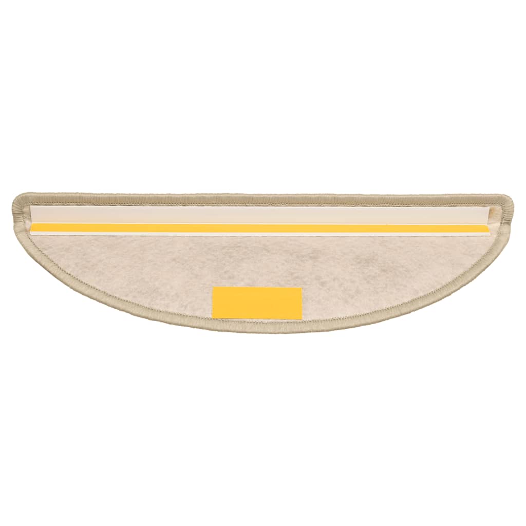 selvklæbende trappemåtter 30 stk. 65x21x4cm sisal-look lysegrøn